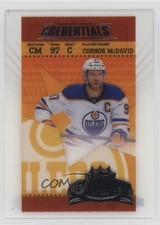 2024-25 Upper Deck Credentials Acetate Retro Ticket Access Connor McDavid 07vd