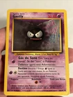 vintage Gastly 50/102 WOTC Base Set Pokemon Card Portuguese rare original
