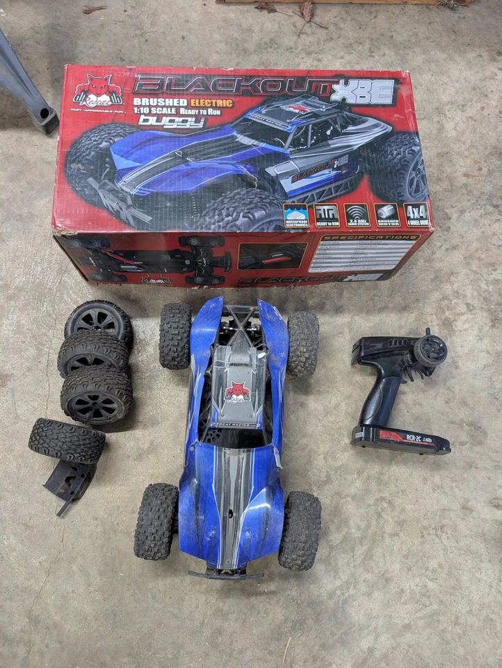 Buggy elétrico escovado Redcat Blackout XBE RC - 1:10 - Imagem 2 de 4