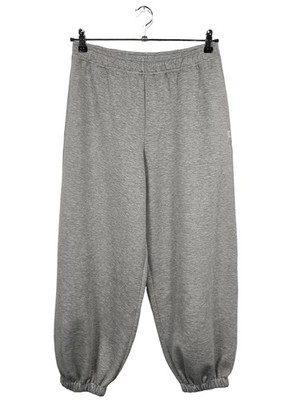8PM Sweathose Damen Hose Gr. DE 38 hellgrau Casual-Look