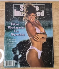 KATHY IRELAND COVER Sports Illustrated Swimsuit Issue Magazine March 9, 1992
