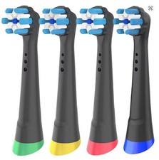 4 Têtes de remplacement pour brosse à dents Oral B iO série 2/3/4/5/6/7/8/9/10