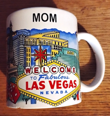 Las Vegas Mom Coffee Cup Mug NICE GIFT OR COLLECTABLE