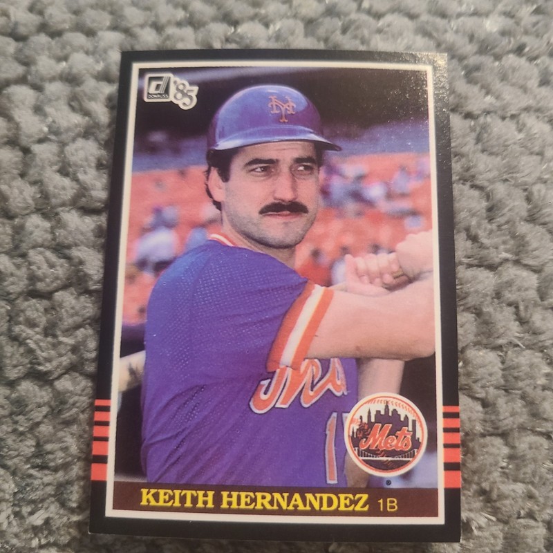 Keith Hernandez 1985 Donruss Baseball Card #68 New York Mets 