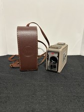 Kodak Brownie 8mm Movie Camera Vintage Tested Mechanical W Case Parts Repair