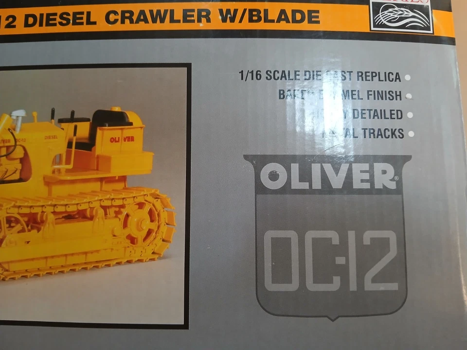 Classic series 1/16 Oliver OC-12 Diesel Crawler New In Box Look - Image 4 of 4