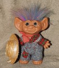 Vintage Uneeda/Wishnik Farmer 8" , Russ Rollerblade 5" ++ 2 other trolls — photo 3