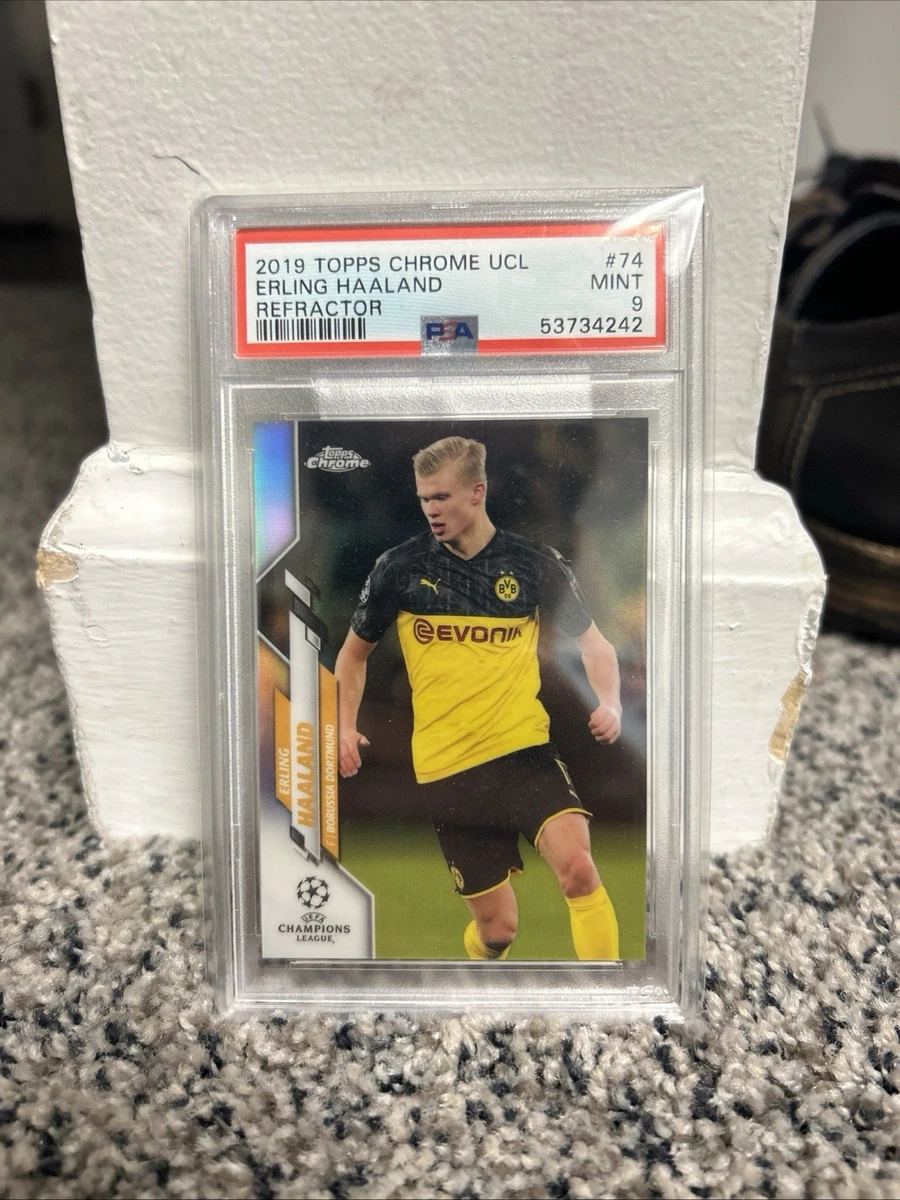 2019-20 Topps Chrome UCL Erling Haaland #74 for sale | eBay