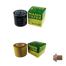 MANN-FILTER Inspektionspaket Filterset für Saab 9-5 Kombi 2.0 T 2.3 YS3E