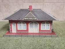 Vintage Marx Postwar Tinplate O Scale Girard Train Station