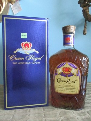 1 Fl. 1,75 Liter Crown Royal 1979, Fine de Luxe, Blended Canadian Whisky, 40%