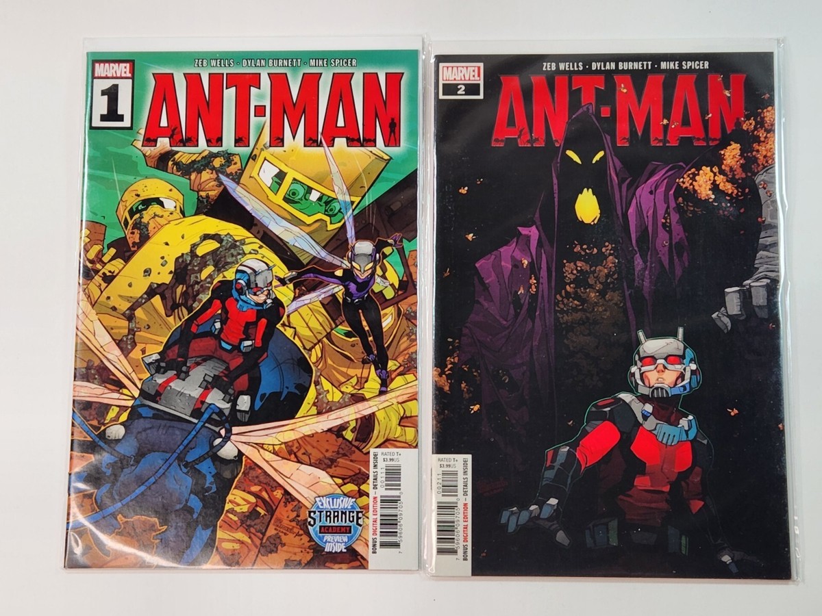 Ant-Man 1 and 2 Marvel Comics Zeb Wells 2 Book Run 2020 VF/NM or