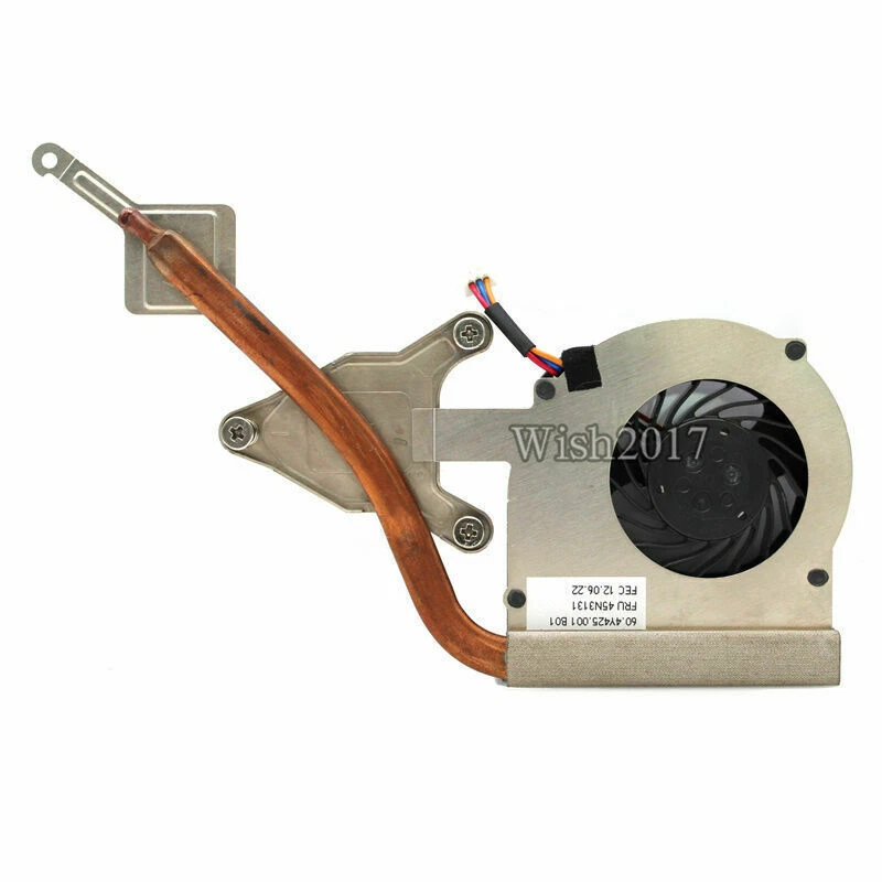 CPU Cooling Fan w/ Heatsink Radiator 45N3131/236 For Lenovo ThinkPad X200T X200S - Image 4 of 4