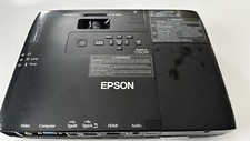 Epson PowerLite 1760W Multimedia Projector Black TESTED 