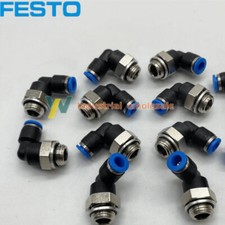3PCS FESTO NEW QSL-1/4-10 153051 Push in fitting QS Fast delivery