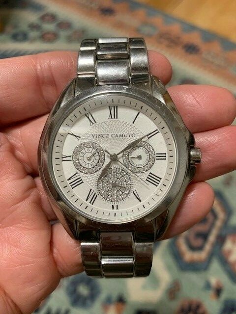 Vince Camuto silver tone watch Silver Tone Men main image 3