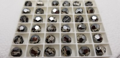 5000 Swarovski Crystal Silver Night    8mm   12 pieces/pack   ***RARE***