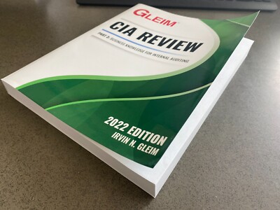 2022 Gleim CIA REVIEW Part 3: Business Knowledge for Internal