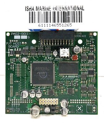 Pelco PA02-0011-5006G Leiterplattenkarte PC02-0011-00D0