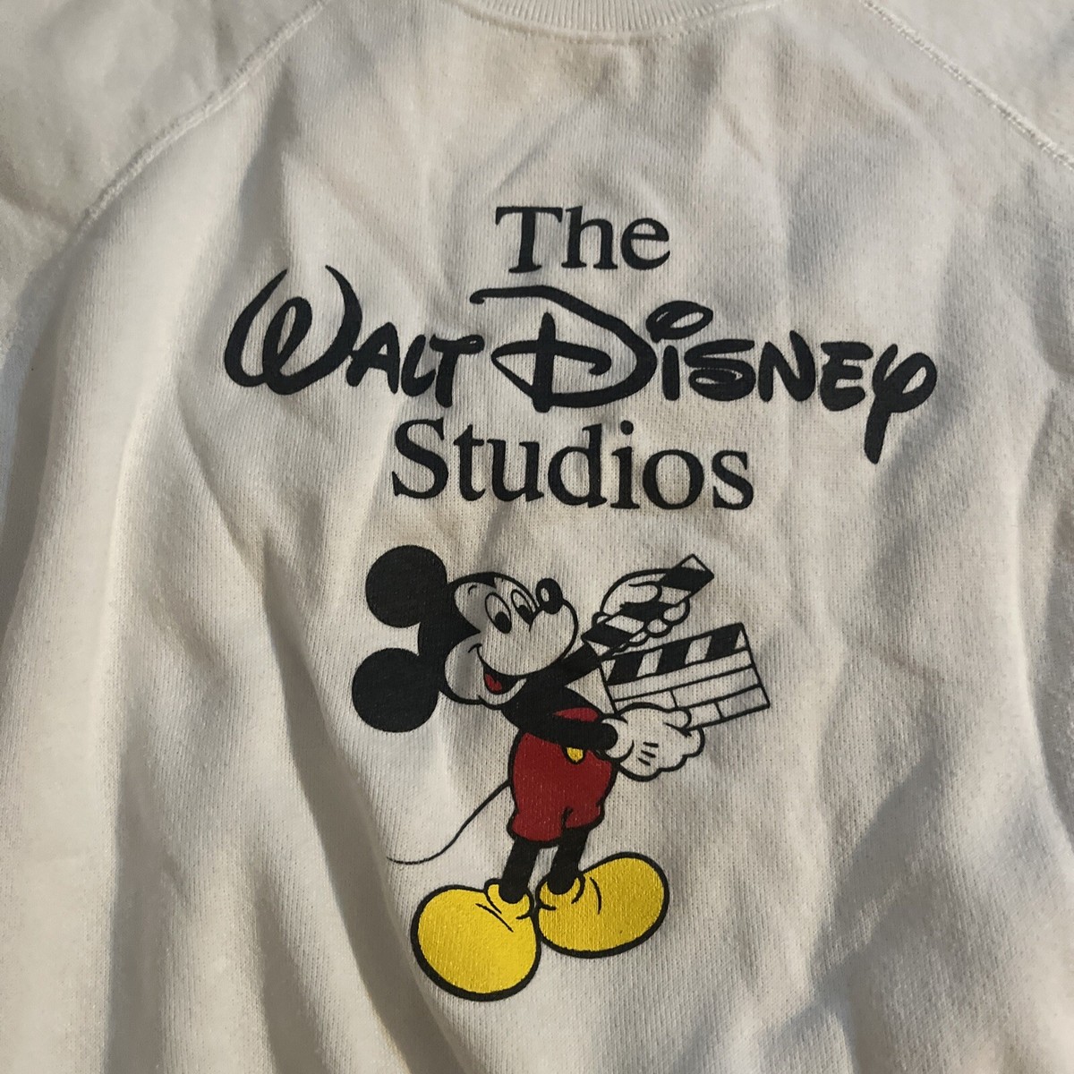 Vintage 80’s walt Disney Studios Sweatshirt L mickey mouse View 2