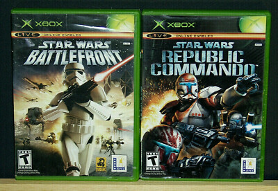 STAR WARS: BATTLEFRONT & REPUBLIC COMMANDO (Microsoft XBOX) NTSC-U/C