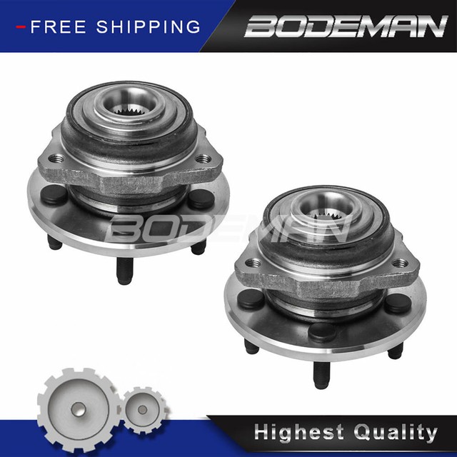 2 Front Wheel Hub Bearing Assembly NonABS Fits 2002 2003 2004 2005