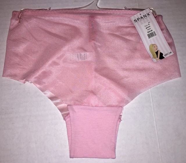 SPANX Cheeky SKINNY Britches Sheer Pink Hipster Panty Size Medium 902