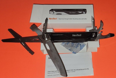 NIB Nextool 12 In 1 multitool Single sided