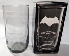 Pepsi STRONG ZERO Batman Vs Superman Dawn of Justice Batman Emblema Vidrio 245 ml