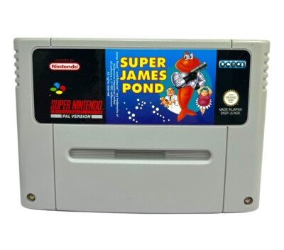 Super James Pond - Super Nintendo SNES - Modul