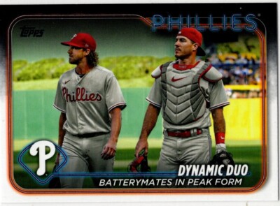 2024 Topps Baseball Dynamic Duo No. 428 Philadelphia Phillies