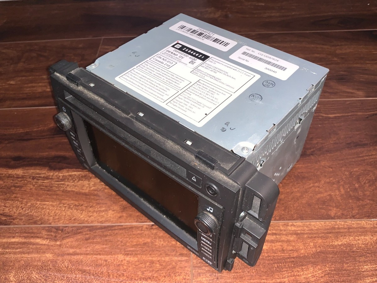 Denso DW468100-6030 GM 25846421 DVD Navi Radio Yukon Suburban