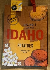 Trader Joe's Mystery Bag STATE of IDAHO Reuse NEW Unopened SHIPS 24 hrs