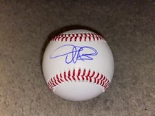 KANSAS CITY KC ROYALS VIRGINIA CAVALIERS DANIEL LYNCH SIGNED BASEBALL COA