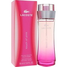 Lacoste Touch of Pink Perfume for Women 3.0 oz 90 ml Edt Spray New, Sealed