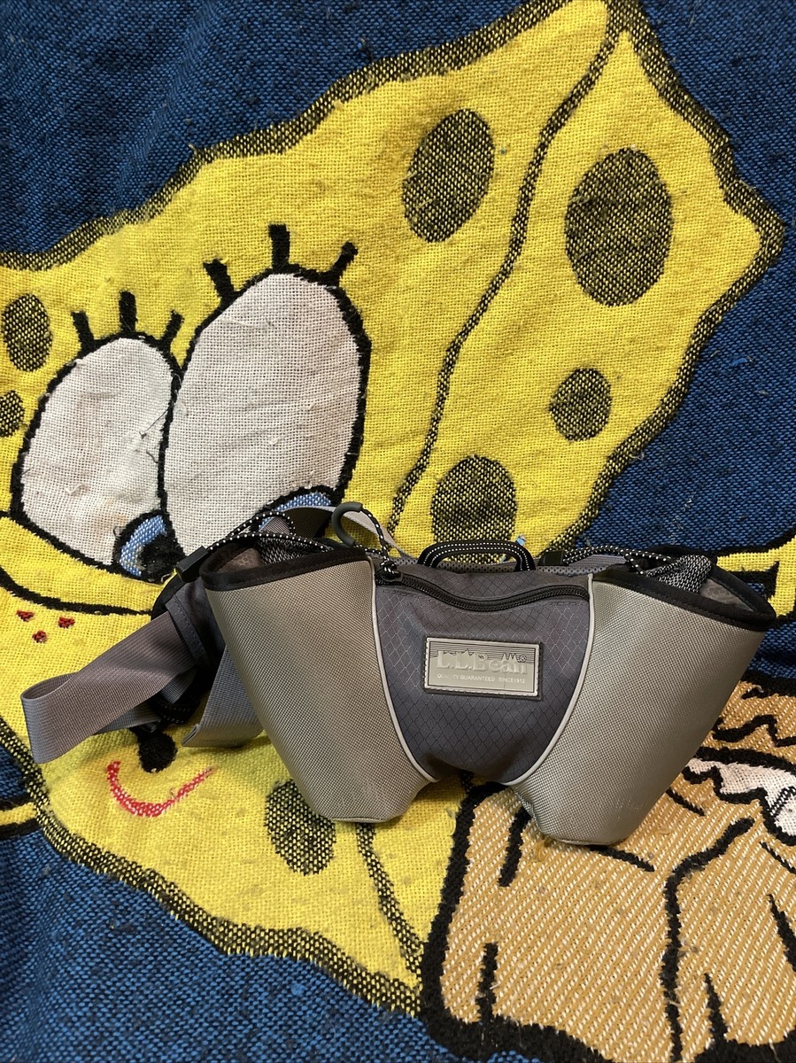 LL Bean Fanny/Hiking Waist Pack Gray/Gray Water Bottle Belt  display picture 2