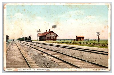 Creston WYOMING junction~ RAILROAD STATION TRAIN DEPOT   GHOST TOWN Rawlins
