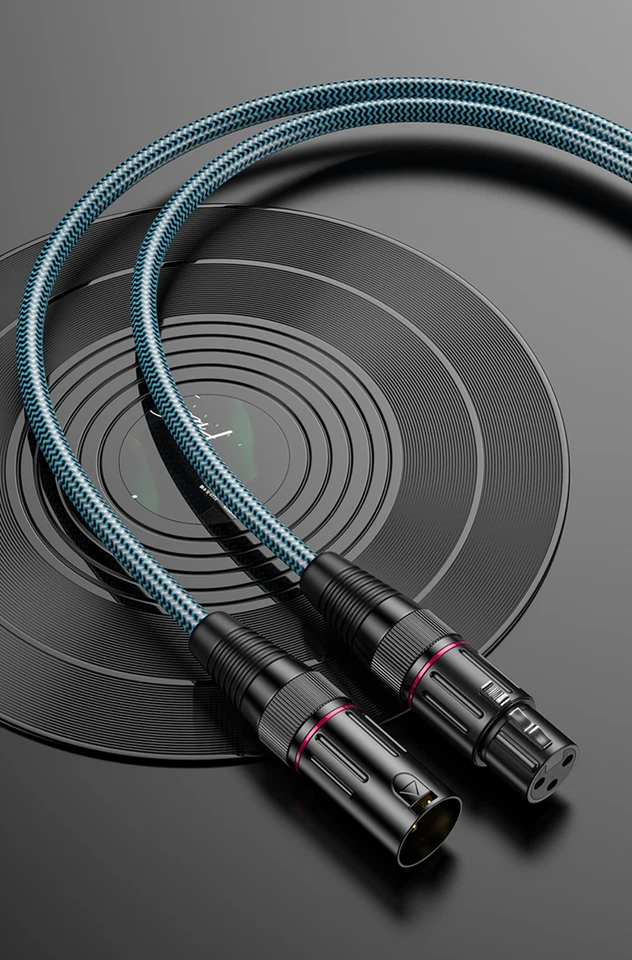 Hifi XLR Cable High Purity OFC 2XLR Male to Female Cable to interconnection - Image 3 of 4