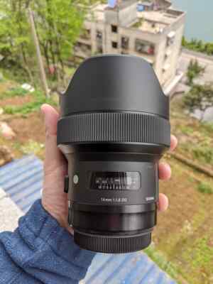 Sigma 14mm f/1.8 DG HSM Art Lens for Canon EF -used