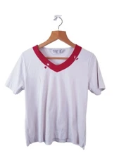 Tigi Womens Ladies Short Sleeve White Basic Tunic T-Shirt Top Size 10/12UK