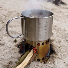 Petromax Kochbecher 2in1-Kochstelle & Becher Edelstahl Campingbecher 750 ml – Bild 5