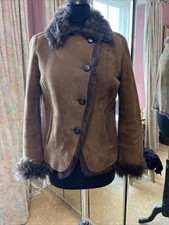 Joseph Brown 100% Lambskin Sheepskin Shearling Jacket Small