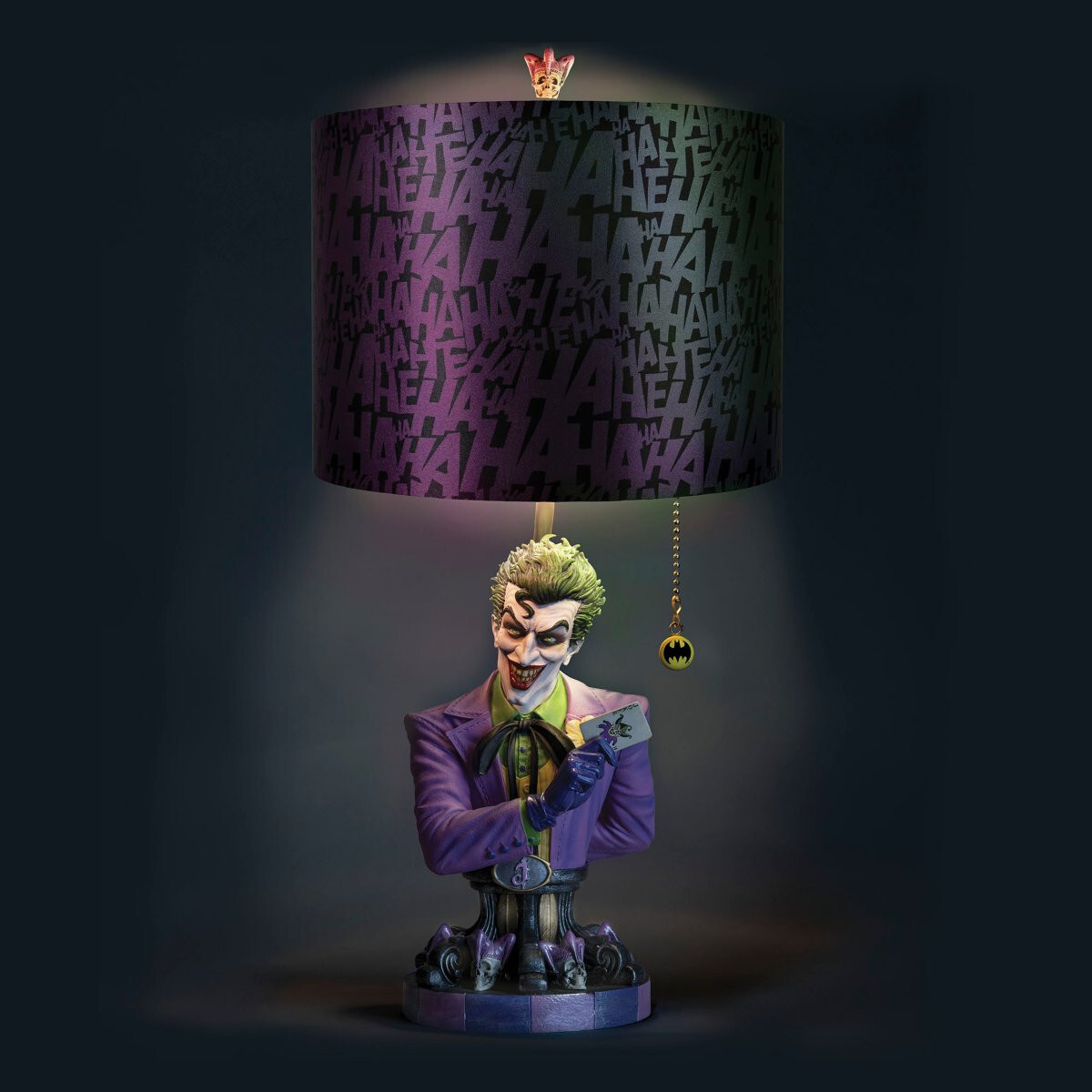 The JOKER Sculptural Masterpiece Table Lamp by The Bradford