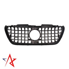 Sport K&uuml;hlergrill Schwarz Chrom f&uuml;r Mercedes Sprinter W907 W910 2018-2024