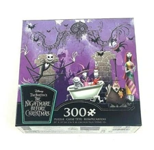 Ceaco The Nightmare Before Christmas Lock Shock Barrel, Jack, Sally 300 Piece