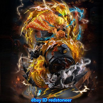 アニマル 1 セル画 Agatsuma Zenitsu Demon Slayer Silver Fox 1/6 Scale Statue