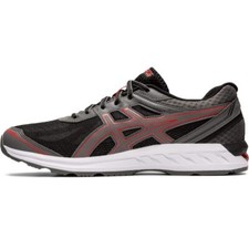 ASICS Men's Gel-Sileo Running Shoes, 12M, Black/Cayenne
