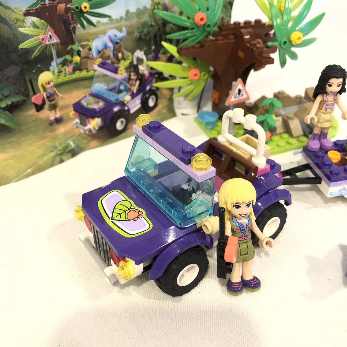 Lego friends baby best sale elephant jungle rescue instructions