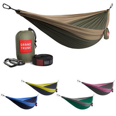 Grand Trunk Double Deluxe Hammock 2 Personen Hängematte inkl. Befestigungssystem