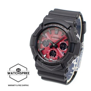 g shock black and red series